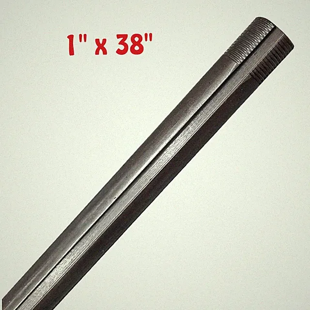 1" x 38" Live Axle with 1/4" Keyway Go Kart, Drift Trike, Mini Bike Parts New