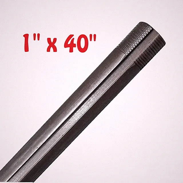1" x 40" Live Axle with 1/4" Keyway Go Kart, Drift Trike, Mini Bike Parts New