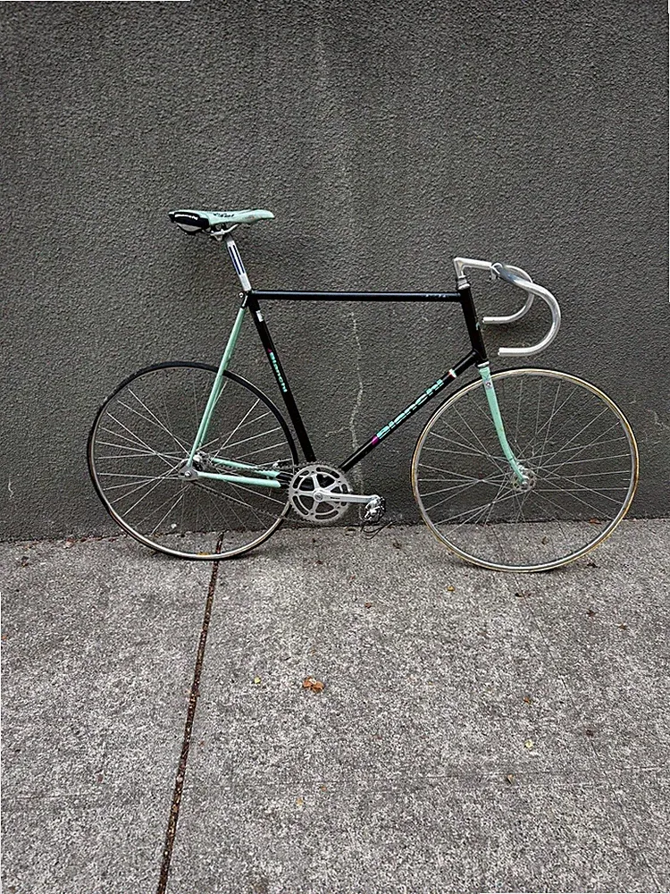 60cm Bianchi Pista Columbus Steel Fixed Gear Track Bike Ofmega 3ttt Campagnolo