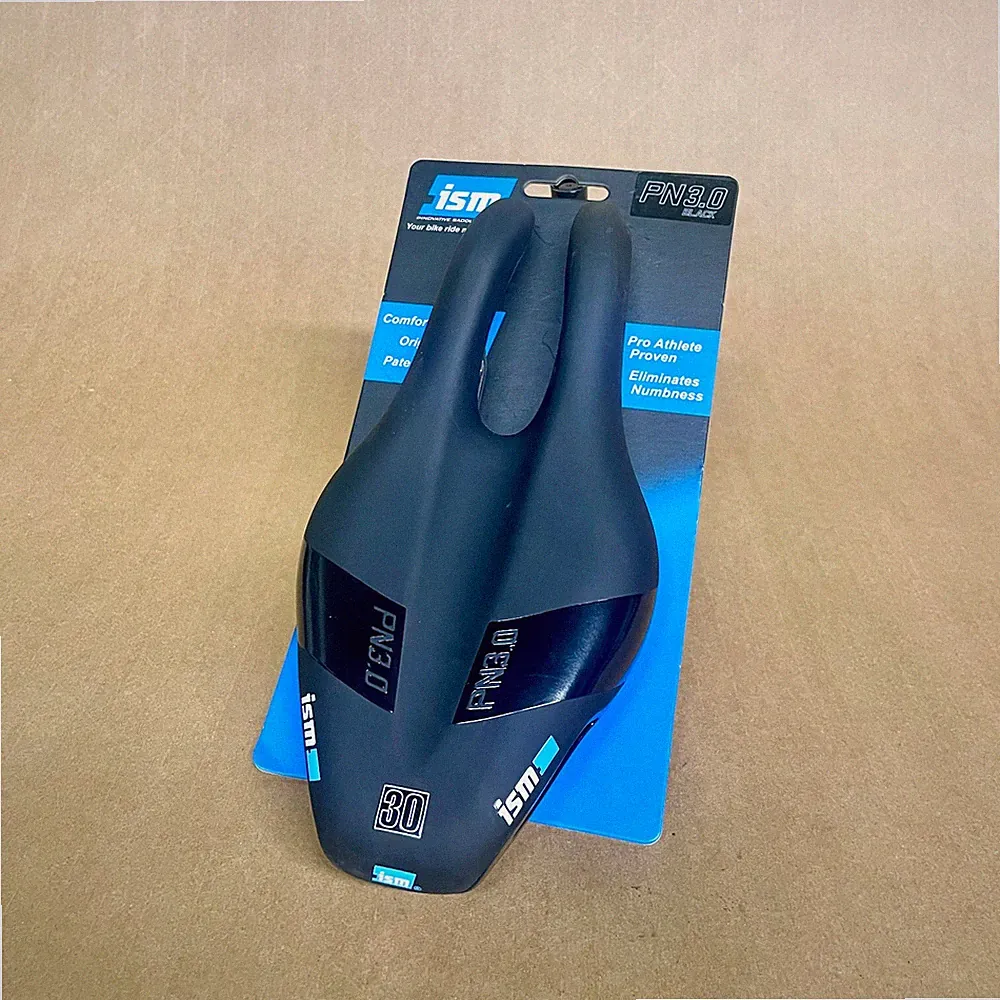 ISM PN 3.0 Short Nose Time Trial Triathlon Saddle 120x255mm Stainless Steel Rail