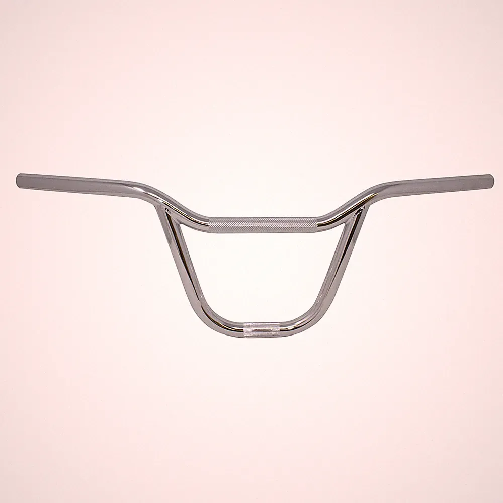 PRO+ BMX Freestyle Bike Bicycle Handlebar Free Style 208 Steel 22.2mm Chrome