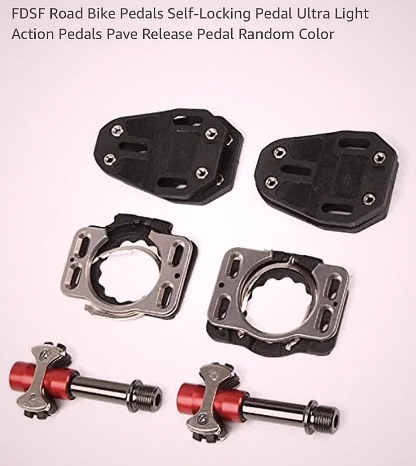 Self Locking Axle Easy Install Bike Pedal Steel Bicycle Accessories Ultra Light