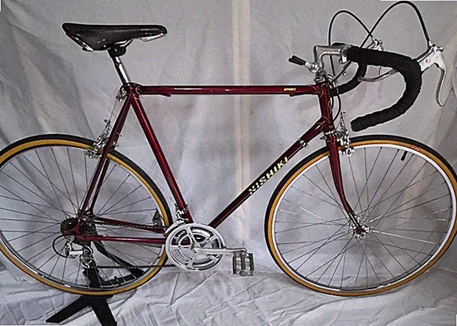 Vintage Nishiki Sport Road Bike 56cm 1970s Lugged Steel Japanese Classic