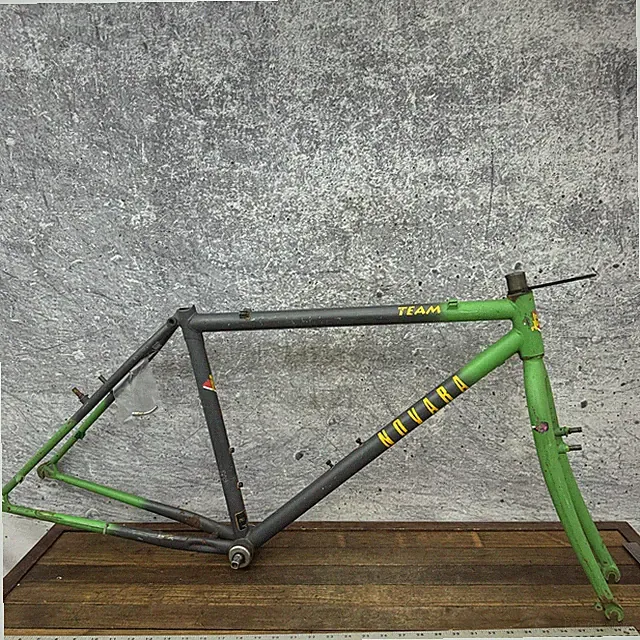 Vintage Novara Team Frame 17in Tange Prestige 90s MTB Japan Green 26in 135mm