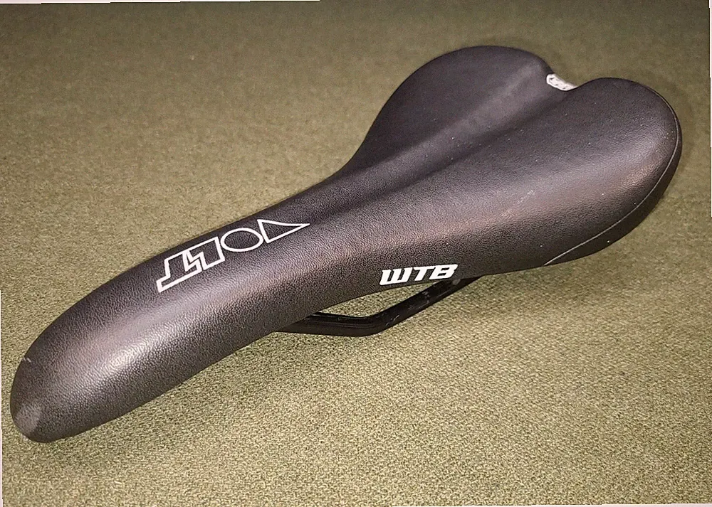 WTB Volt Black Steel Bicycle Gravel Trail Cross Country Bike Saddle Seat